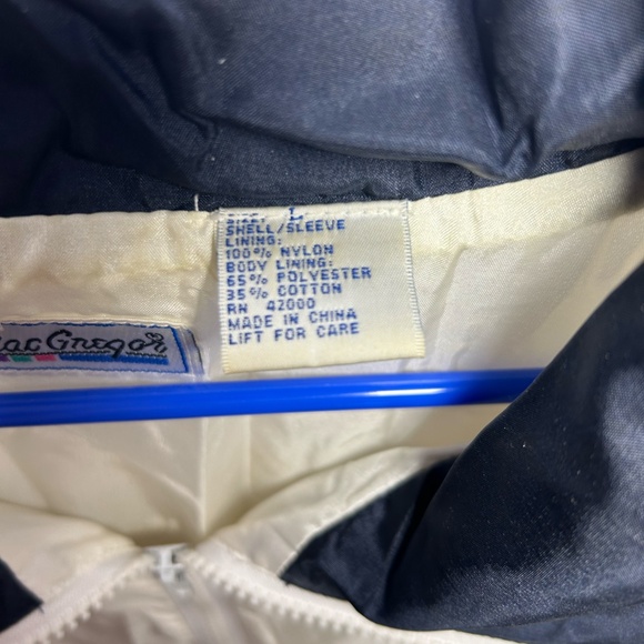 Vintage USA MacGregor windbreaker large - Picture 4 of 11